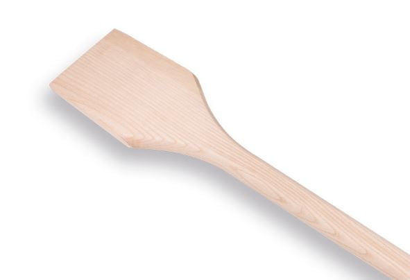 Spoorstamper / Broodschieter 130x15cm hout - Afbeelding 2